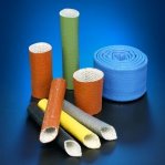 High Temperature Heat Flame Resistant Silicone Rubber Coated Fiberglass Firesleeve