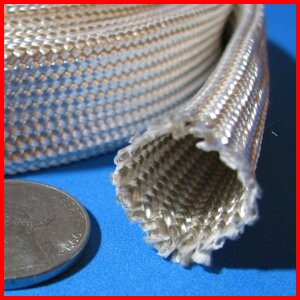 Fiberglass Braided Heat Treated Sleeve